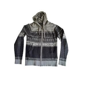 French Connection Fair Isle Wool Blend Sweater women's Small